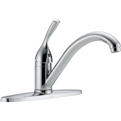 Delta Classic Series 1-Handle Lever Kitchen Faucet, Chrome