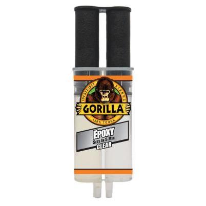 Gorilla 4200102 Epoxy Glue, Translucent, Liquid, 0.85 oz Package, Syringe