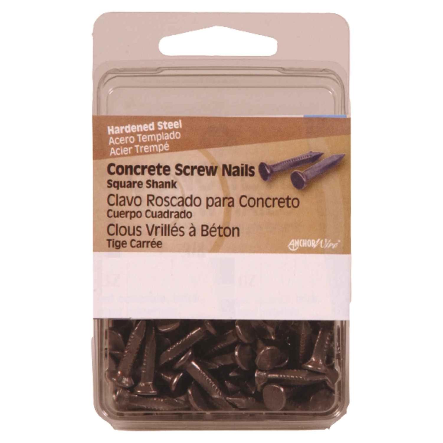 Hillman Concrete Screw Nails 1-1/2 