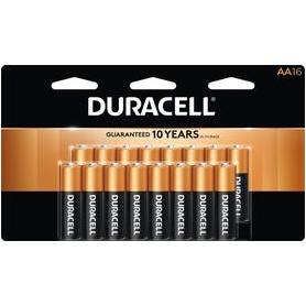 Duracell CopperTop AA Alkaline Battery (16-Pack)
