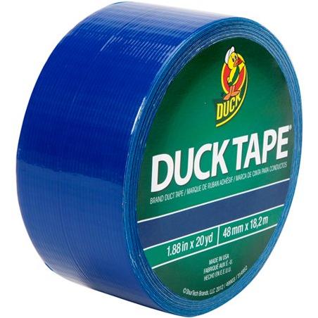 Duck Brand 1.88 in. x 20 yd. Black Colored Duct Tape 