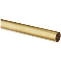 K&S Brass 1/2 In. O.D. x 1 Ft. Round Tube Stock