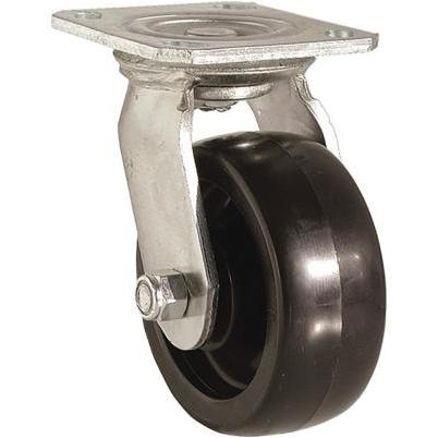 Shepherd Hardware 6 In. Medium-Heavy-Duty Polypropylene Swivel Plate Caster