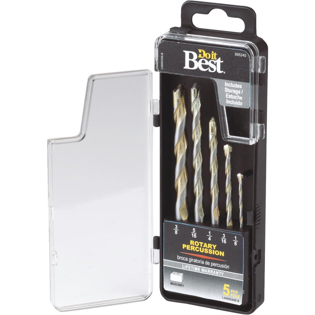 Straight Rotary Hammer Drill Bit Set 