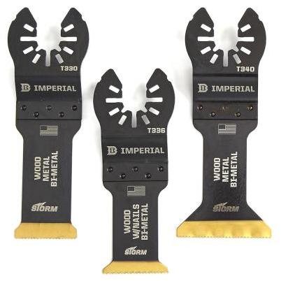 Imperial Blades ONE FIT Storm Oscillating Blade Assortment (3-Piece)