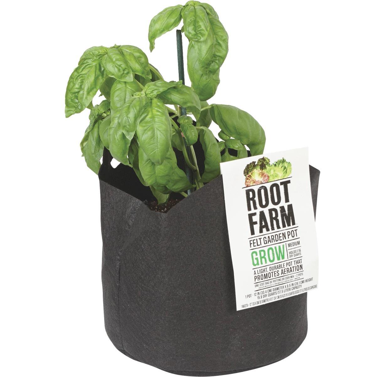 Root Farm Felt Medium Garden Pot Do It Best Barbados