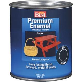 Do it Best Premium Latex Enamel, MEDIUM GRAY LATEX ENAMEL