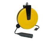 Alert Stamping 25 Ft. 16/3 Triple Tap Retractable Extension Cord Reel