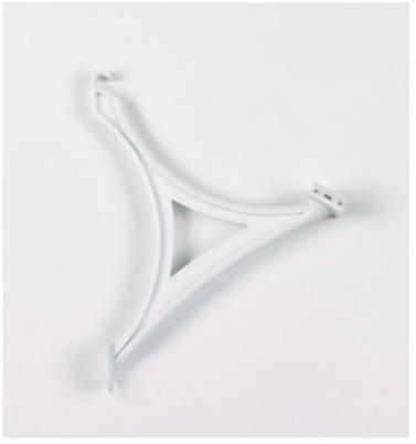 ClosetMaid White Wire Shelf Shoe Support Bracket