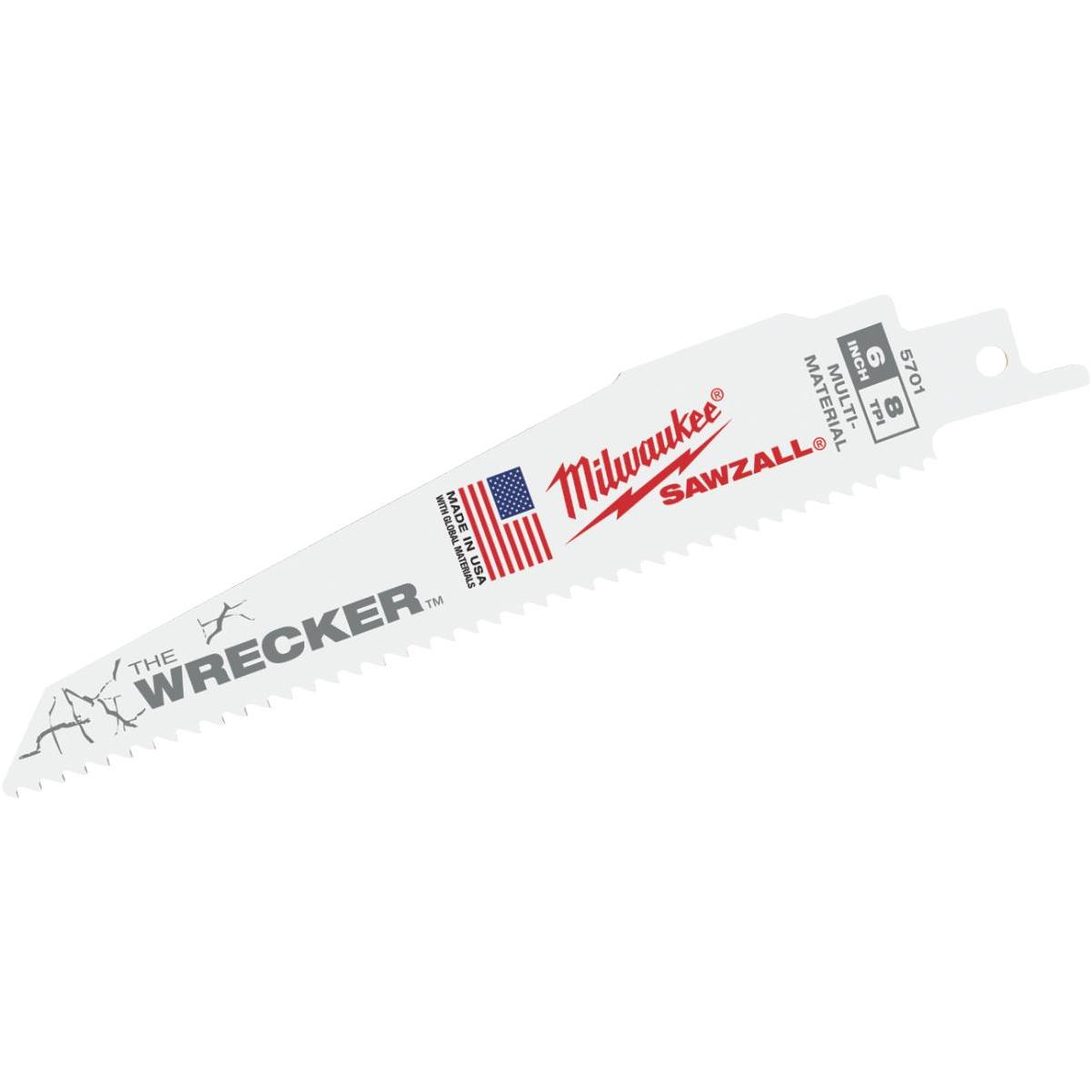 Milwaukee SAWZALL The WRECKER 6 In. 7 