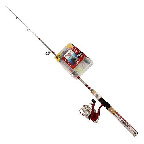 Shakespeare Catch More Fish Fishing Rod and Reel Spinning Combo (Bass)