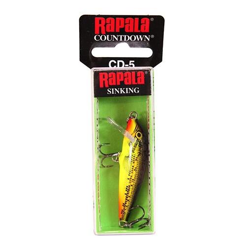  Rapala Countdown Lure - Countdown 07 Fire Minnow : Fishing  Topwater Lures And Crankbaits : Sports & Outdoors