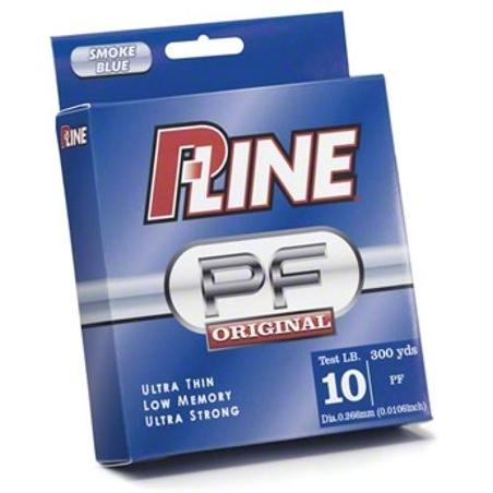 P-Line PF Original Fishing Line, Smoke Blue 6 lb