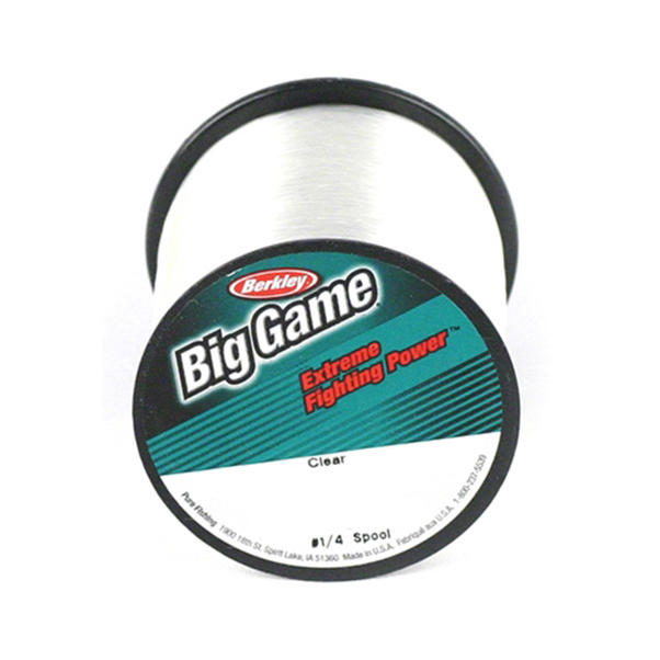 Berkley Trilene Big GameTM Monofilament - Clear - 30lb 13.6kg - 440yd 402m