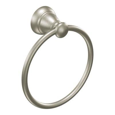 Moen Banbury 6 In. Towel Ring, Brushed Nickel
