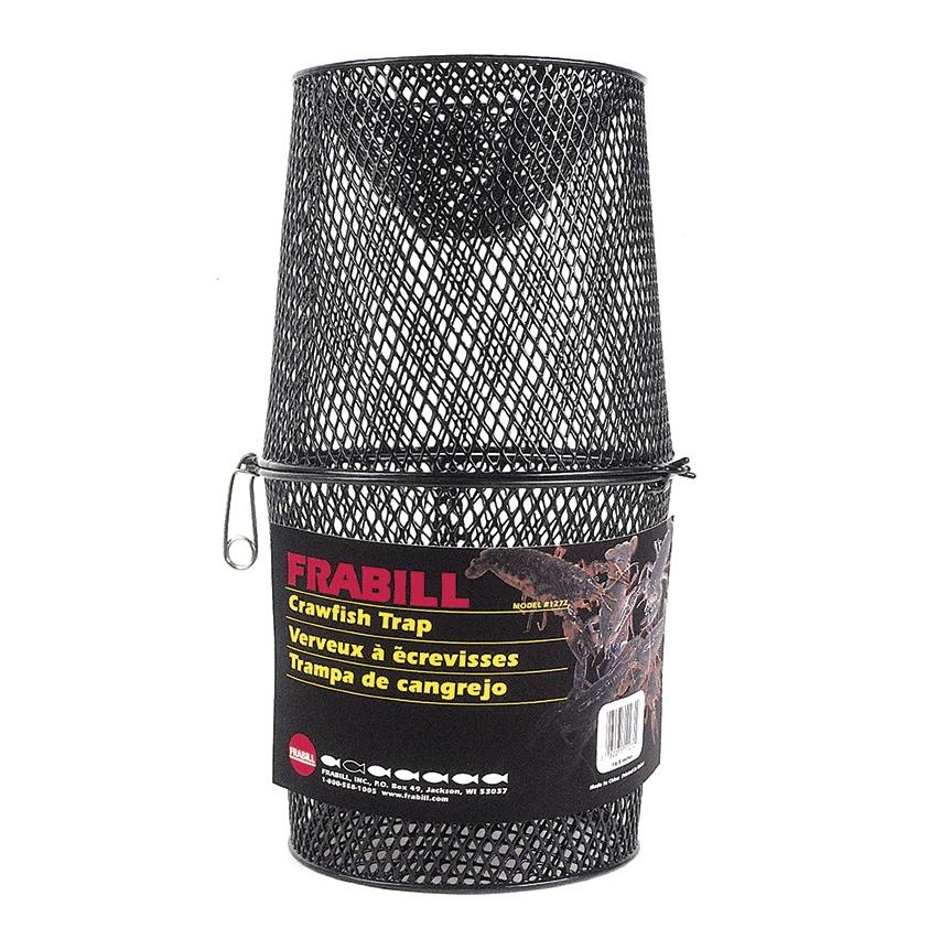 Frabill - Torpedo Trap - Black Crayfish Trap - 10 x 9.75 x 9