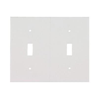M-D Building Products White Light Switch Sealers for Standard & Rocker Switches, (6-Pack)
