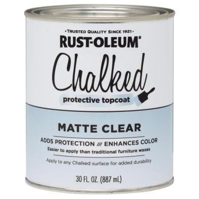 Rust-Oleum Coastal Blue Acrylic Chalky Paint (1-Quart)
