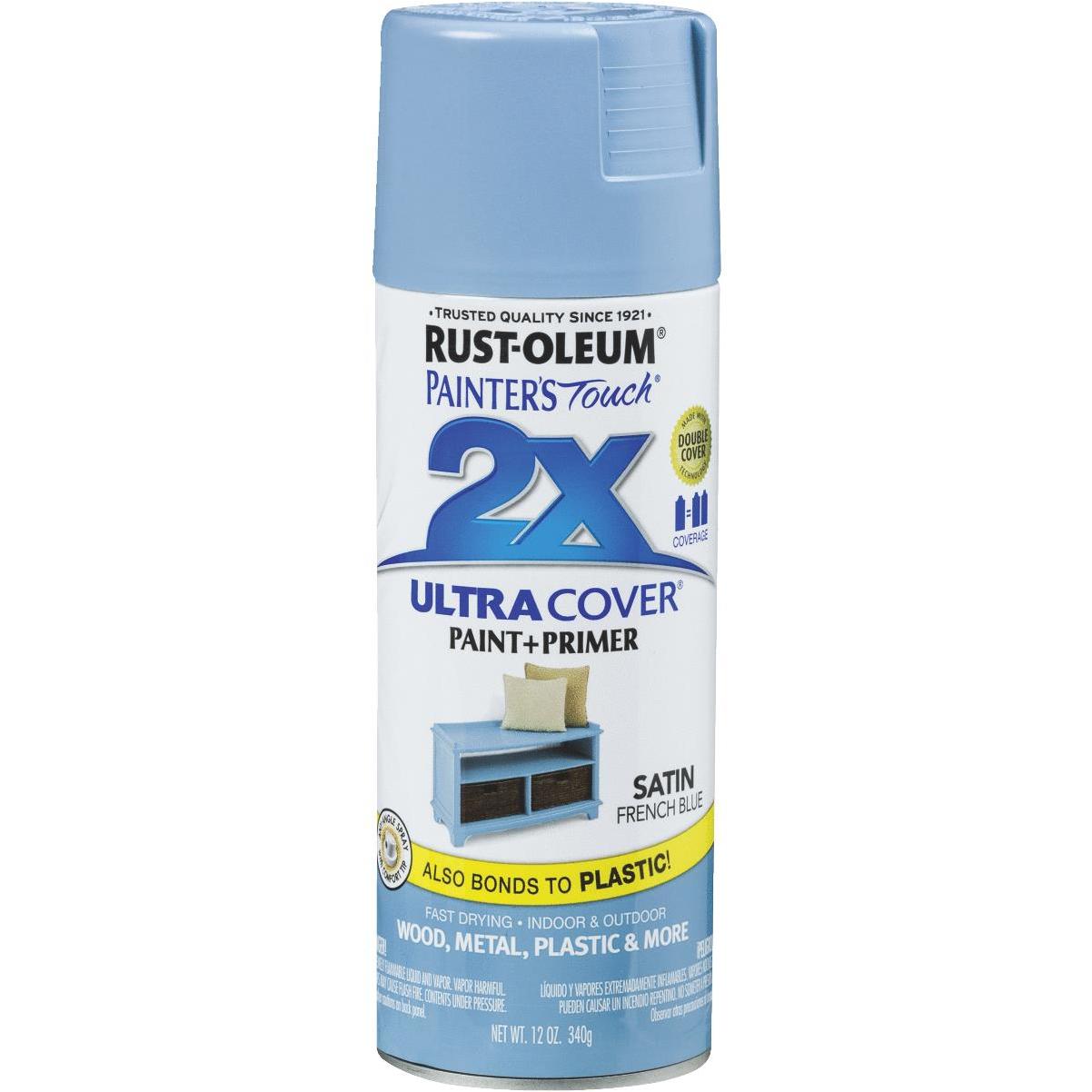 Rust-Oleum Painter's Touch 2X Ultra Cover 12 Oz. Satin Paint + Primer Spray  Paint, Smokey Beige