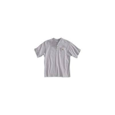 Carhartt Short Sleeve Henley Collar Work T-shirt, #K84HGY