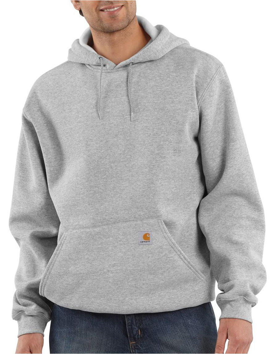 Carhartt Men s Midweight Hooded Sweatshirt 3XL Regular Heather