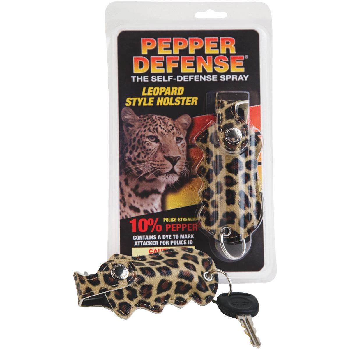 Pepper Defense 10 Pepper 5 Oz Leopard Self Defense Spray Tm Hardware