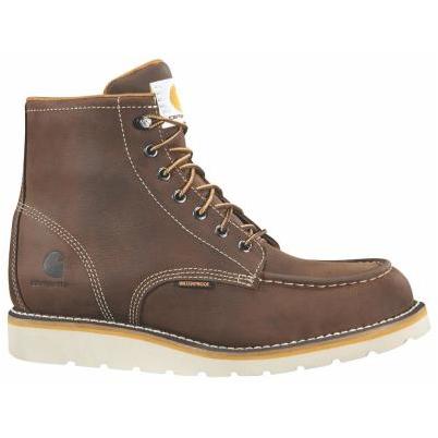waterproof moc toe work boots