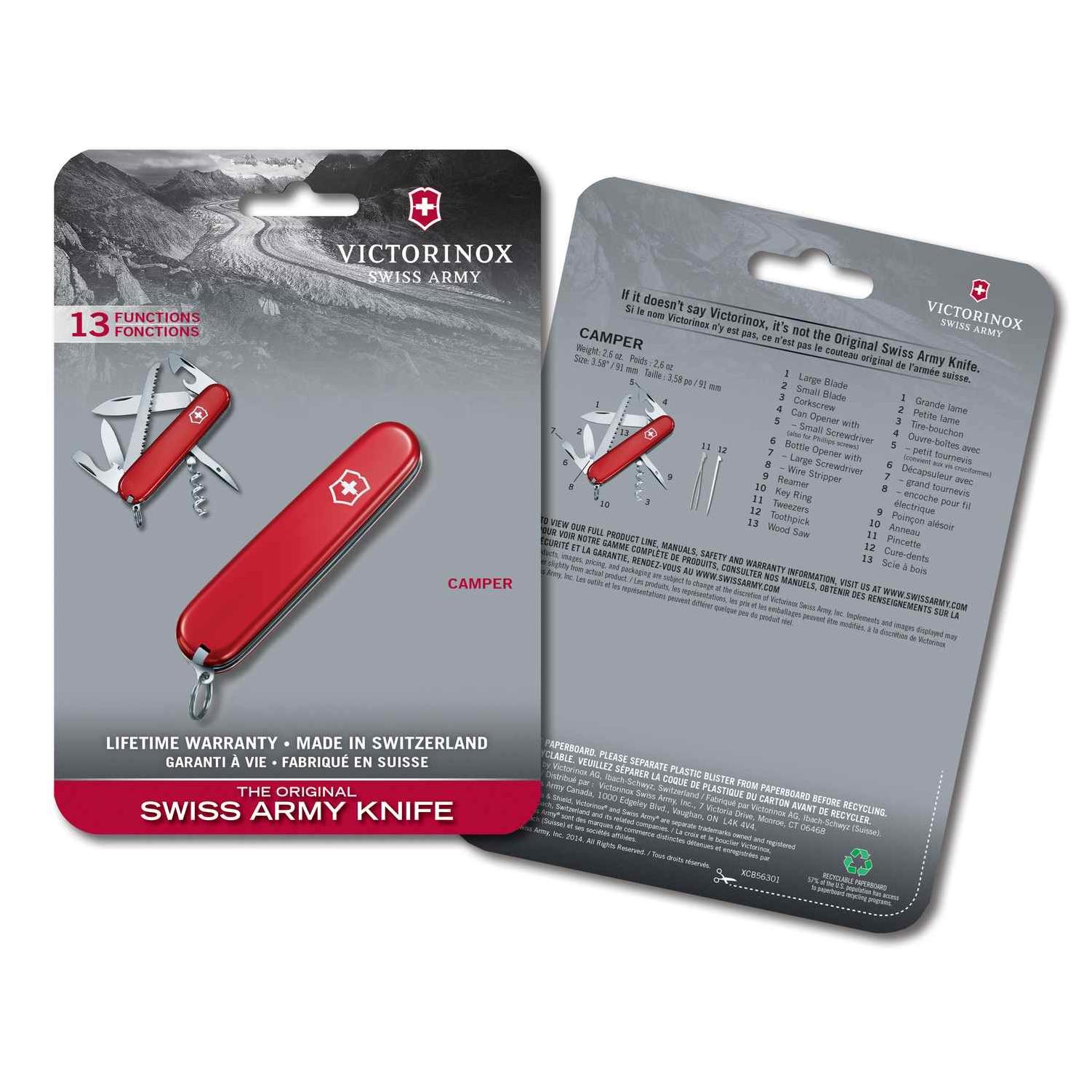 Victorinox Can Opener, Red