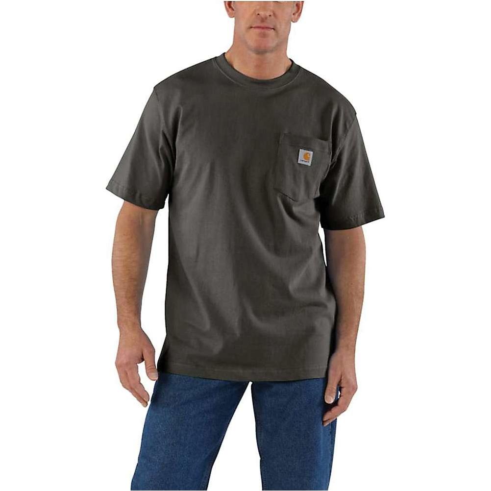 Carhartt Men's Pocket SS Shirt - XXL Tall Peat | Ithaca Agway & True Value