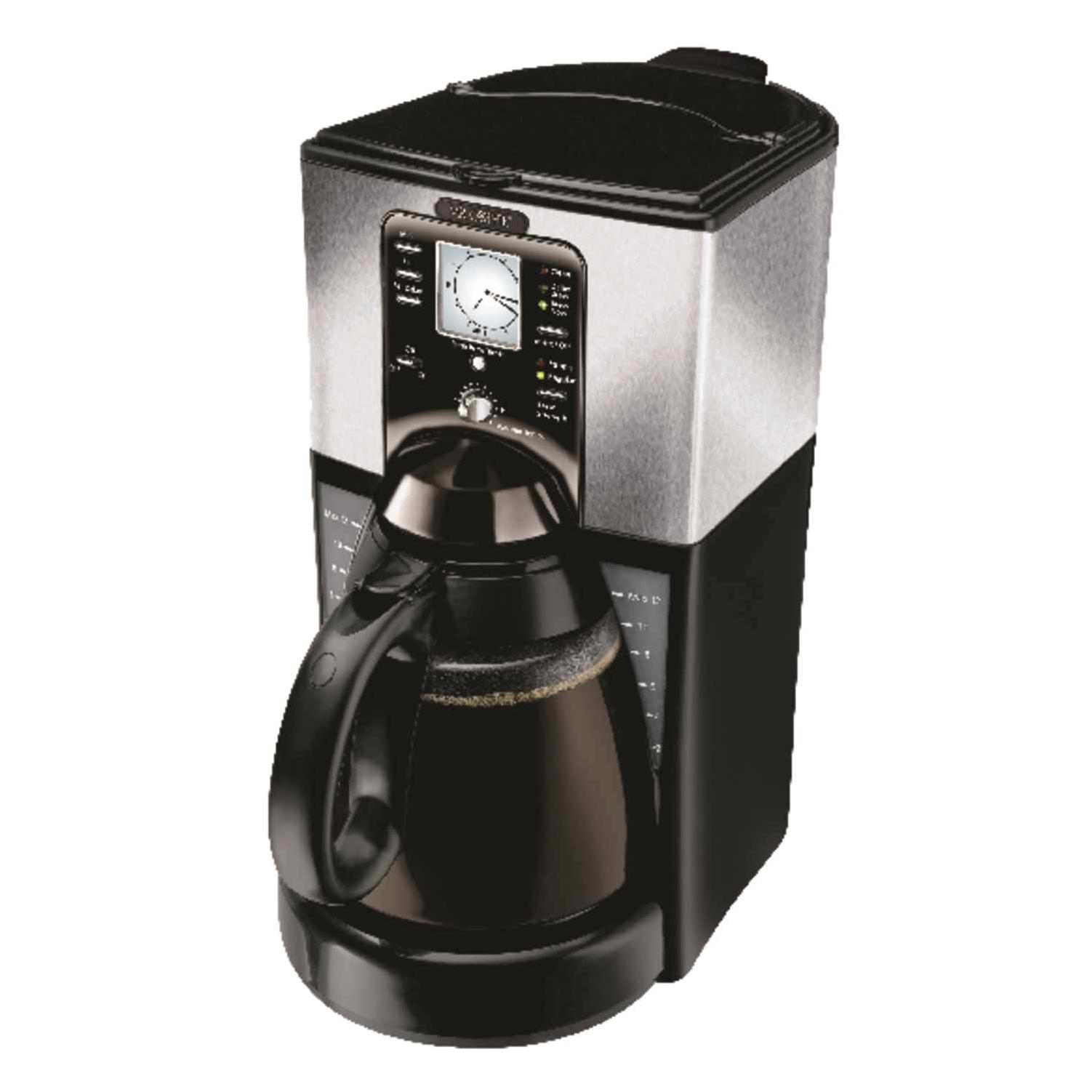 Mr. Coffee Black 12-Cup Programmable Coffee Maker