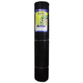 Tenax 3 ft. x 15 ft. Plastic Black Hardware Net Gardence Fence