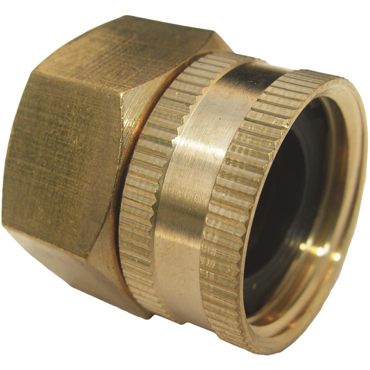 Anderson Metals 3/4 In. MHT x 3/4 In. MIP or 1/2 In. FIP Brass Adapter -  Anderson Lumber