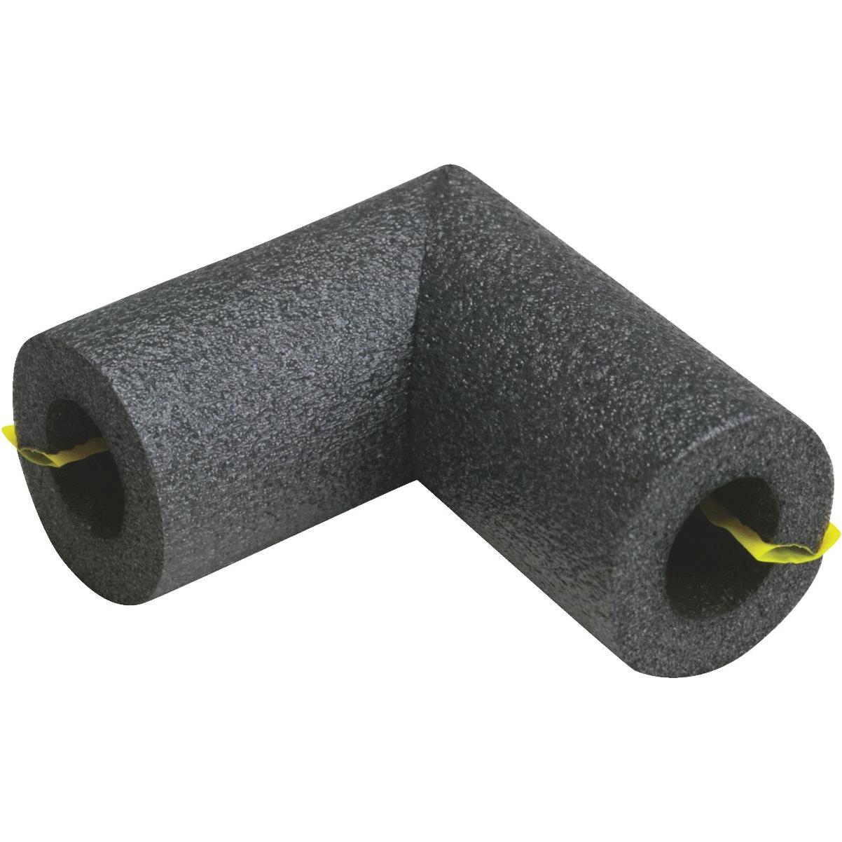 Elbow Pipe Insulation Gray Copper Pipe For 1/2-In Polyethylene Foam 