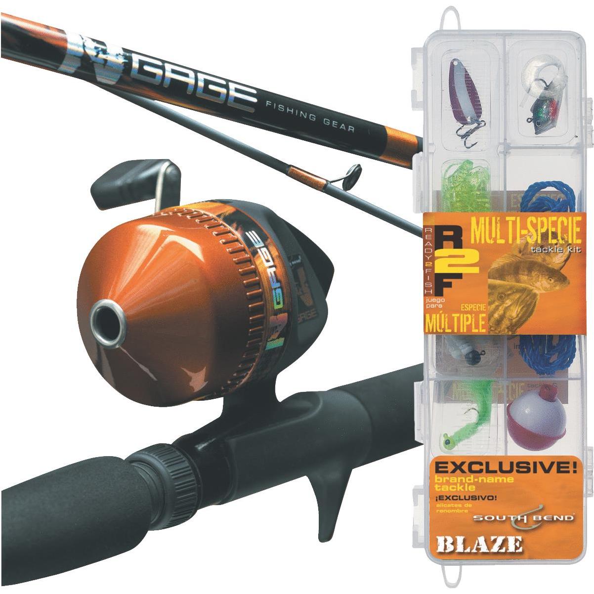 SouthBend Ready 2 Fish All Species Fishing Rod & Spincast Reel