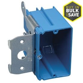 Carlon Adjust-A-Box 1-Gang PVC Molded Wall Box