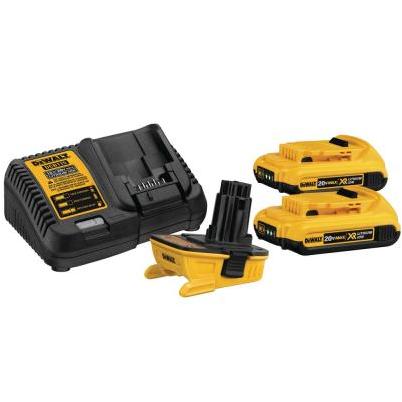 Dewalt-Black & Decker DWDCA2203C 18V-20V Battery Adaptor with Two