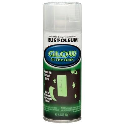 Glow In The Dark Spray Paint, Green, 10-oz.