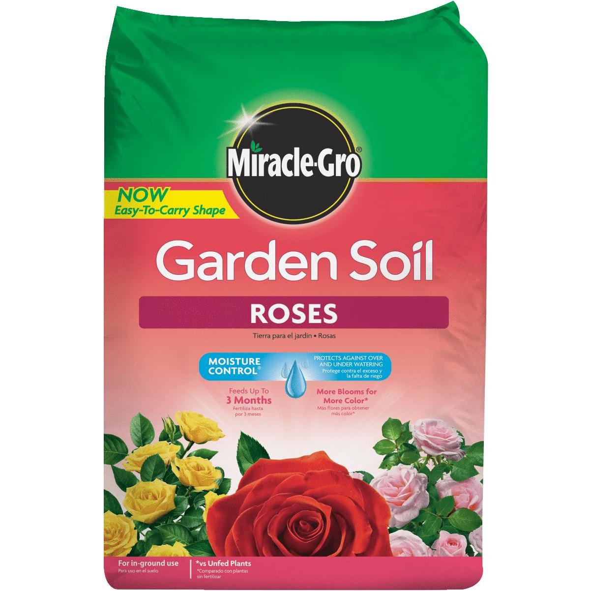 Miracle Gro 1 5 Cu Ft 49 Lb In Ground Rose Garden Soil Hills Flat Lumber