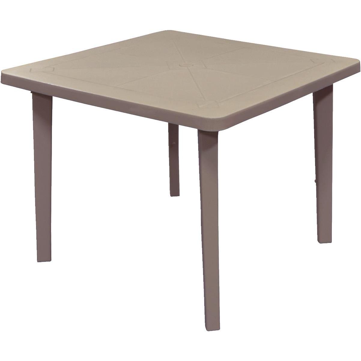 adams big easy square table