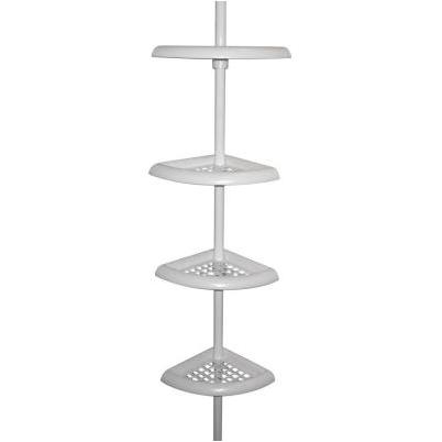 Tension Pole Shower Caddy Stainless Steel - Zenna Home