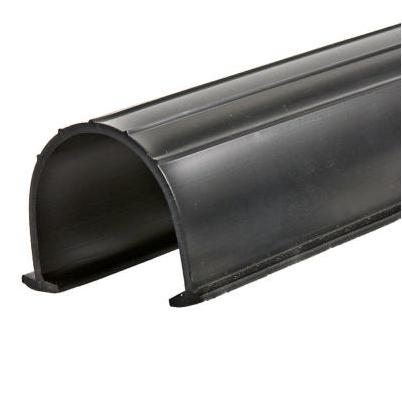 Frost King 2-3/4 In. x 10 Ft. Black Vinyl Bottom Garage Door Seal