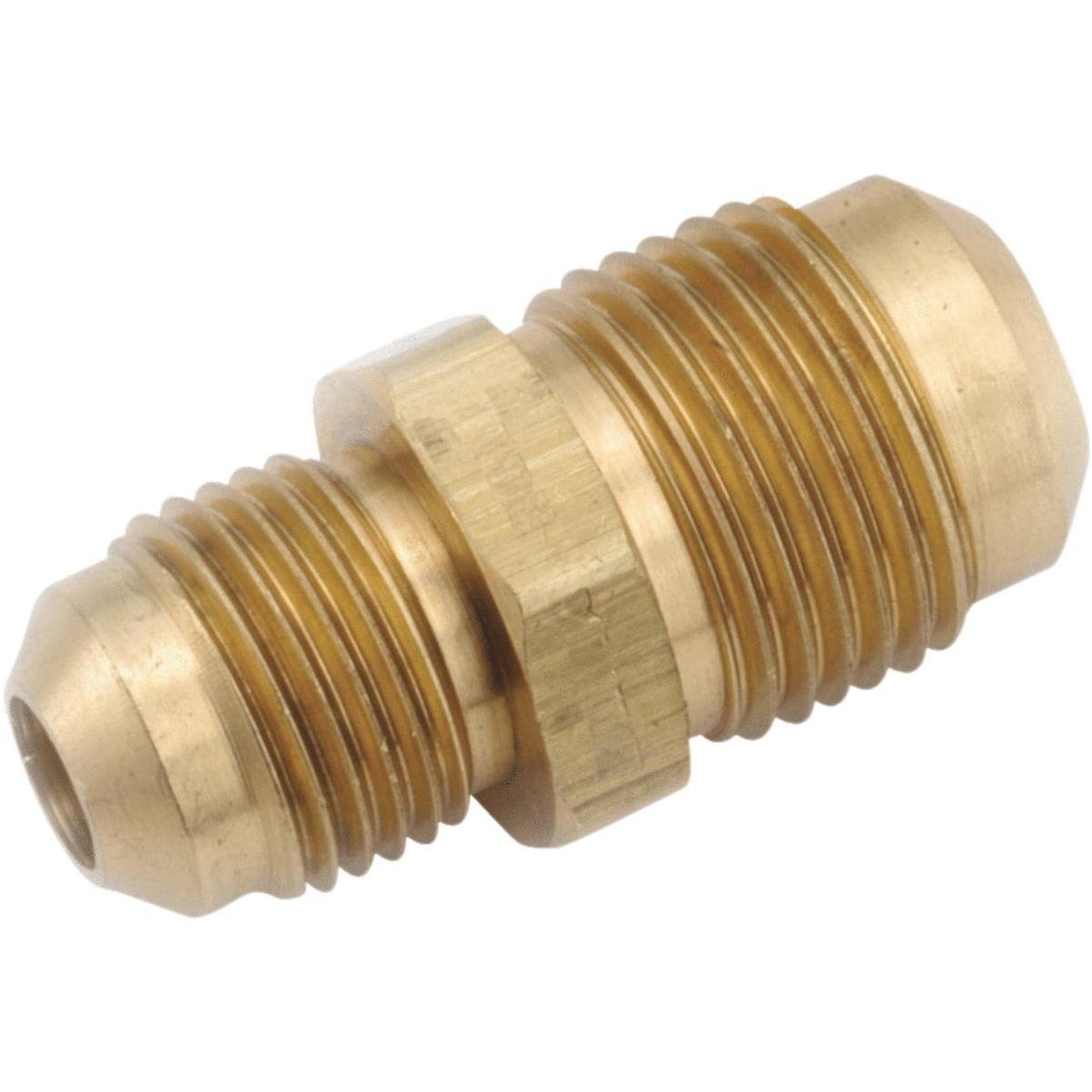 ANDERSON METALS 754039-10 5/8 Brass Flat Plug 
