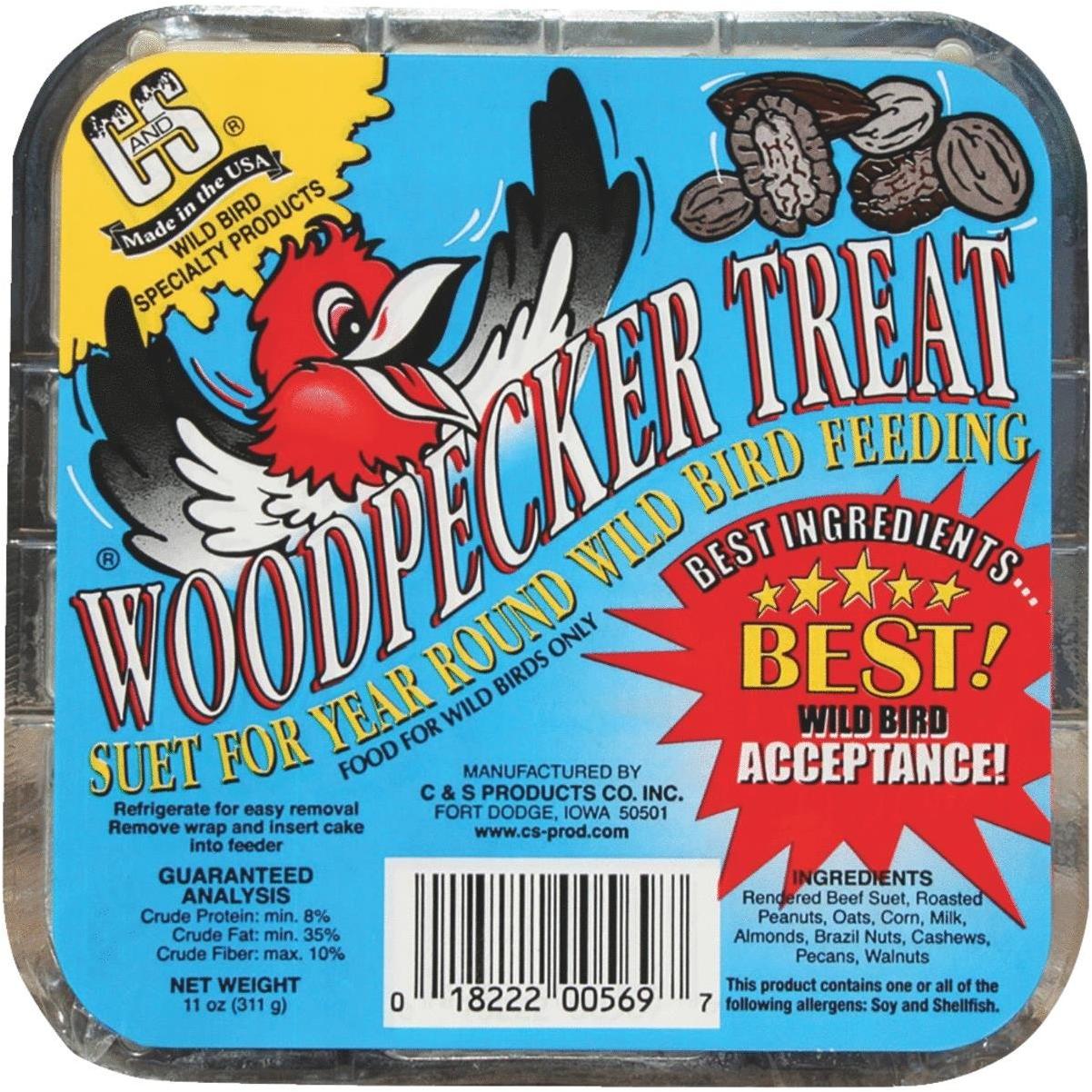 C S 11 Oz Woodpecker Treat Suet Hills Flat Lumber