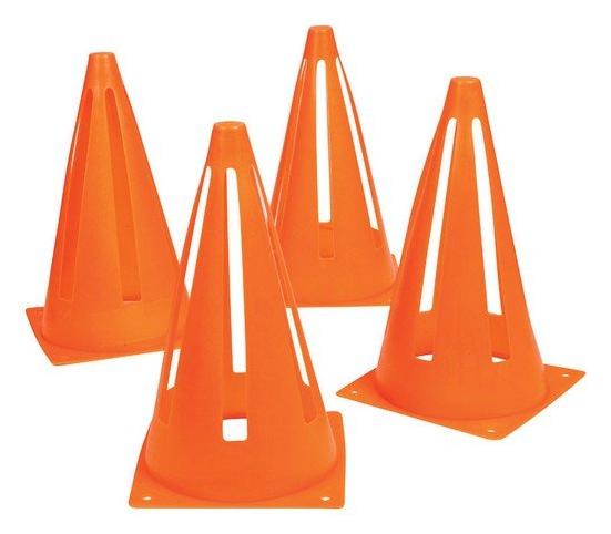 Franklin Flexi Cones 9 In. Field Marker Cone (4-Pack)