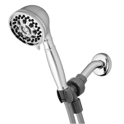 Waterpik PowerPulse Massage 6-Spray 1.8 GPM Handheld Shower, Chrome