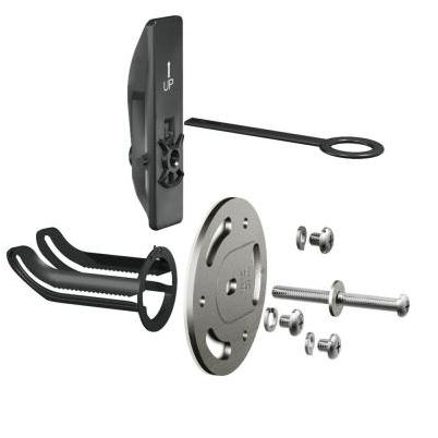 SecureMount 3.17 in. Stainless Steel Grab Bar Anchors in Chrome (2-Pack)