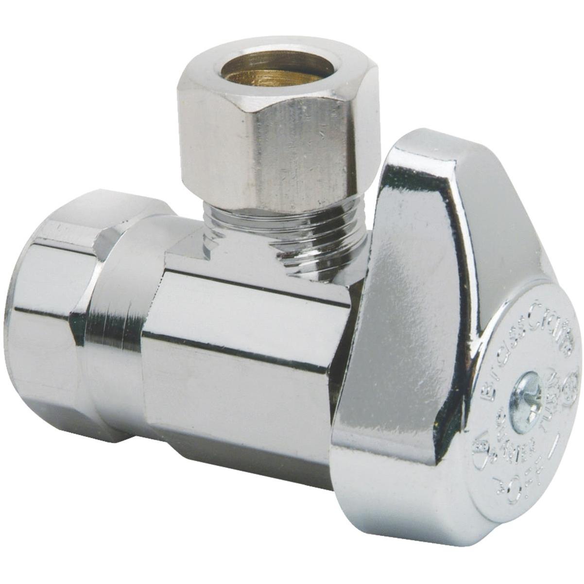 Quarter Turn Angle Valve in Chrome