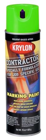 Krylon Mark-It 730408 Industrial SB APWA Green Inverted Marking Paint