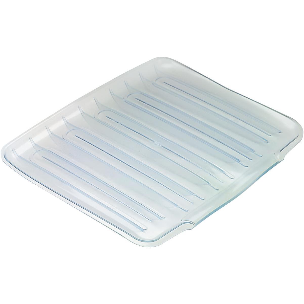 Rubbermaid 13.81 In. x 17.62 In. Chrome Wire Sink Dish Drainer