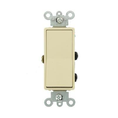 Leviton Residential 15A Ivory Grounded 4-Way Switch